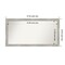 Dove Greywash Narrow Non-Beveled Custom Framed Bathroom Vanity Wall Mirror